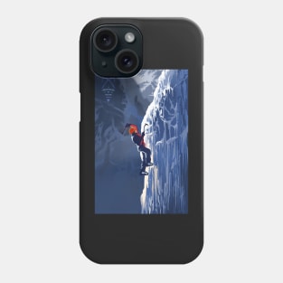 Retro The Mountains are calling Ice Climber Phone Case