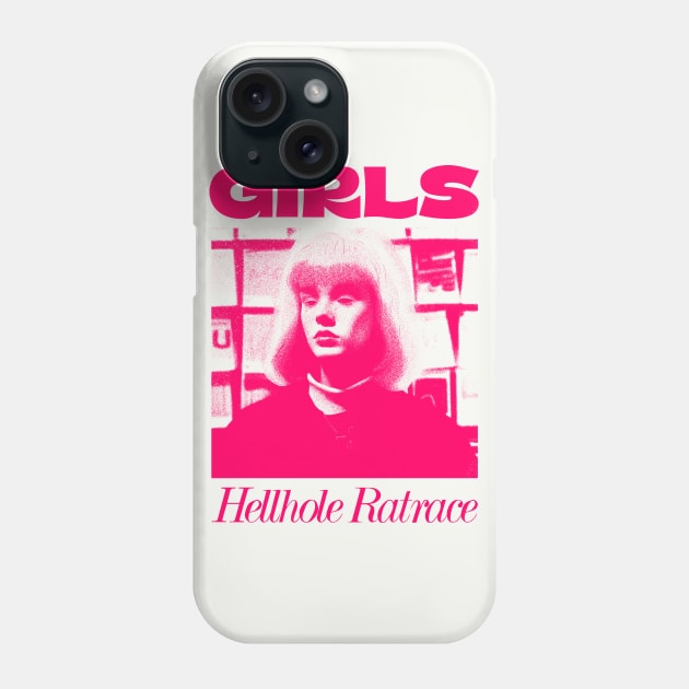 Hellhole Ratrace Phone Case by unknown_pleasures