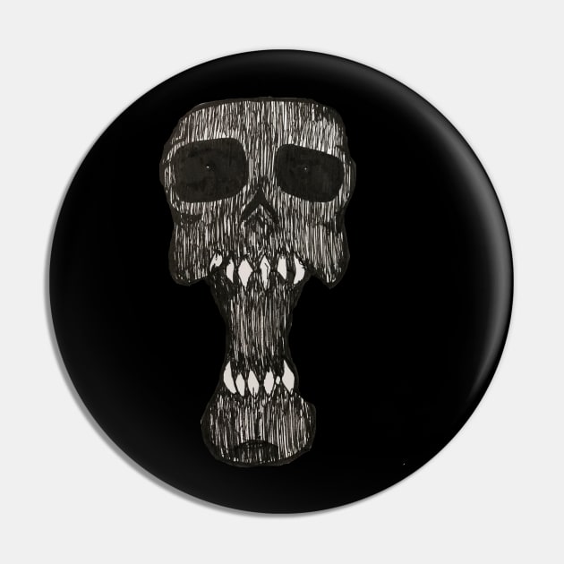 skull scream Pin by Force51