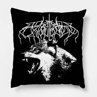 Wolves in the throne room metal Pillow