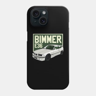 Bimmer E36 Drifting Cars Phone Case
