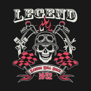 71st Birthday - Legend Raising Hell Since 1952 T-Shirt