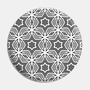 Optical Art Illusion Tessellations Pin