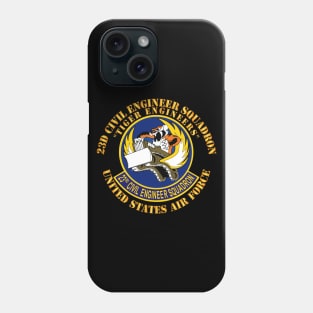 23d Civil Engineer Squadron - Tiger Engineers Phone Case