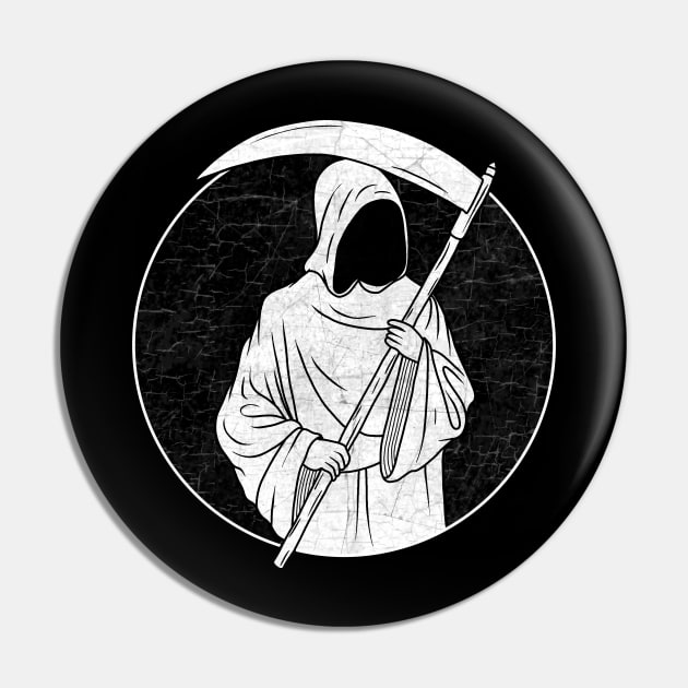 Grim Reaper Pin by valentinahramov