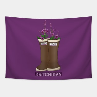 Ketchikan Fireweed Xtratuf Tapestry