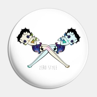 Spaced Out Betty Pin