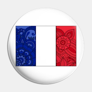 French flag Pin