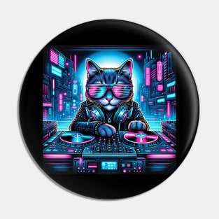 DJ Cat Pin