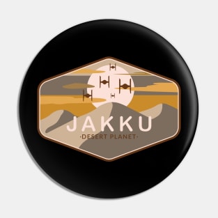 Jakku desert planet Pin