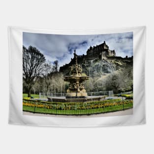 Edinburgh Castle HDR Tapestry