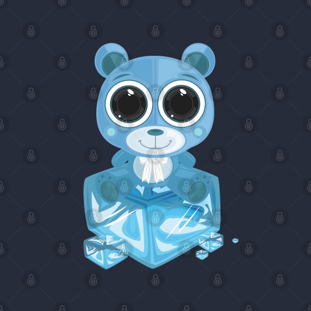 Teddy Bear - Cool Blue by adamzworld