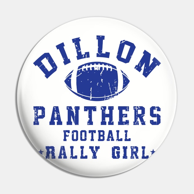 Dillon Panthers Football Rally Girl // FNL FanArt Pin by darklordpug