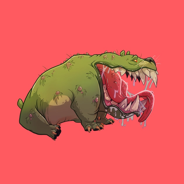 Cryptid Collection: Mutant Hound by FyreWriter