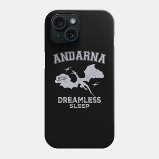 Iron Flame - Andarna Dreamless Sleep Violet Sorrengail Fourth Wing, Basgiath War College Xaden Riorson Phone Case