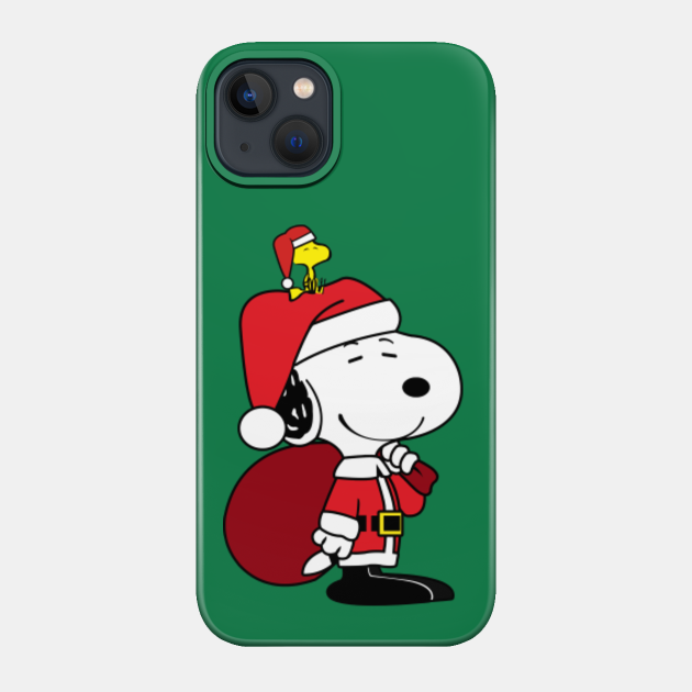 Happy Snoopy Santa Claus - Snoopy - Phone Case