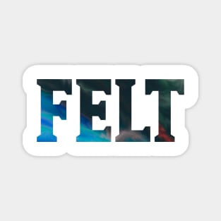 Felt - Psychedelic Style Magnet