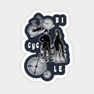 Victorian Bicycles and Fashion Magnet