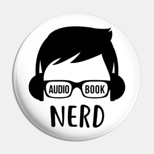 Audiobook NERD Pin