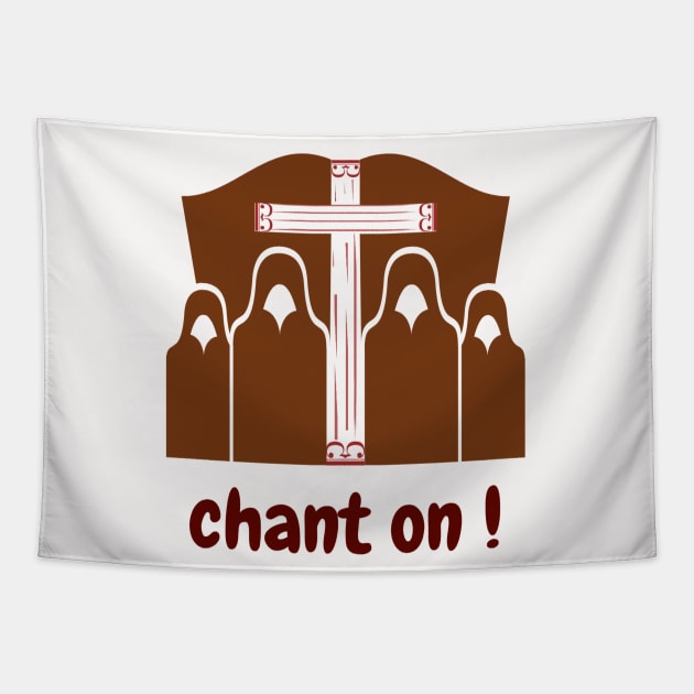 CHANT ON 4 Tapestry by stadia-60-west