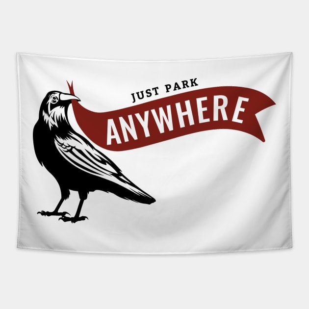 Anywhere Banner Tapestry by itoleratejeff@gmail.com