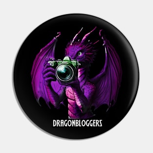 Ready Camera Action Purple Dragon Pin