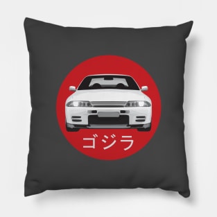 Nissan Skyline GTR R32 - Godzilla Design Pillow