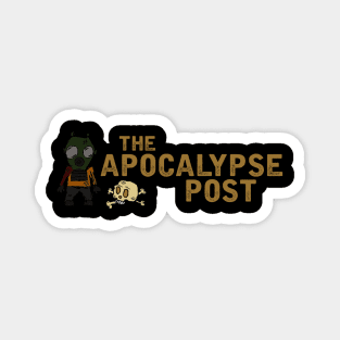 The Apocalypse Post w/ ApocaBob (Light) Magnet