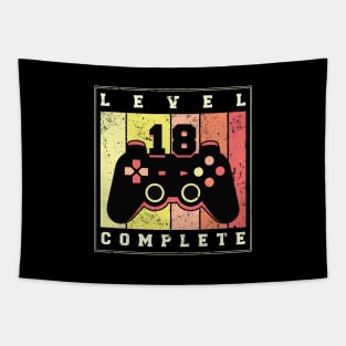 Cool birthday gift | Level 18 complete Tapestry