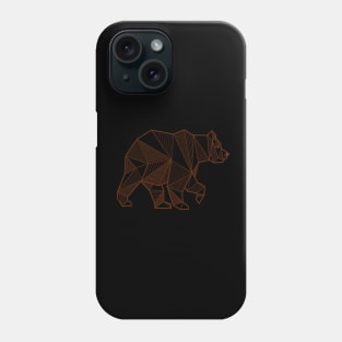 BrownLine Bear: Whimsical Wild Phone Case