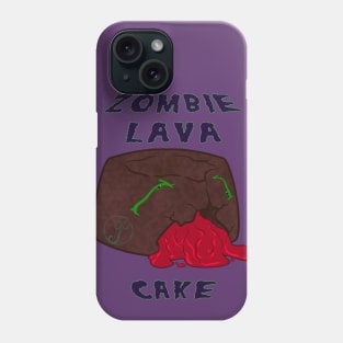 Desserts - zombie lava cake Phone Case