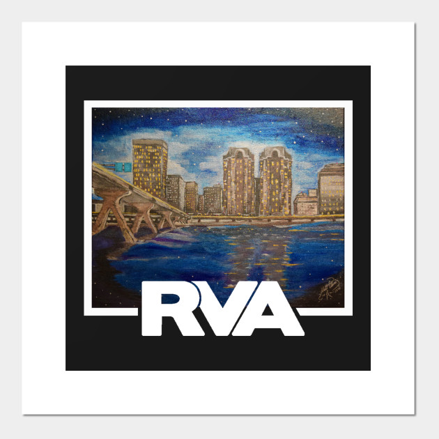 Rva River City Blues Richmond Va Posters And Art Prints
