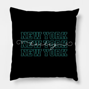 PWHL Hockey New York Pillow