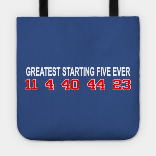 Greatest 5 Ever - Bad Boys Detroit Pistons Tote