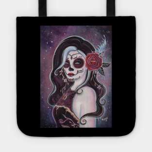 Day of the dead  Allegria By Renee Lavoie Tote