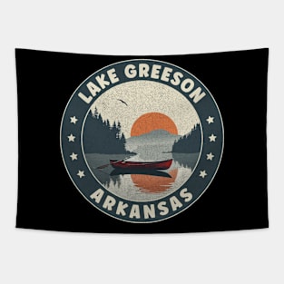 Lake Greeson Arkansas Sunset Tapestry