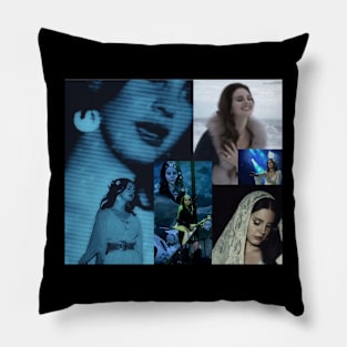 Lana Del Rey Collage Pillow