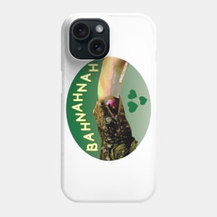 Muriel Loves Bahnahnah (green color) Phone Case