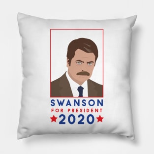 Swanson for President Pillow