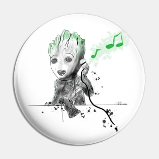 Groot Music Pin