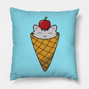 Ice Cream Cats Pillow