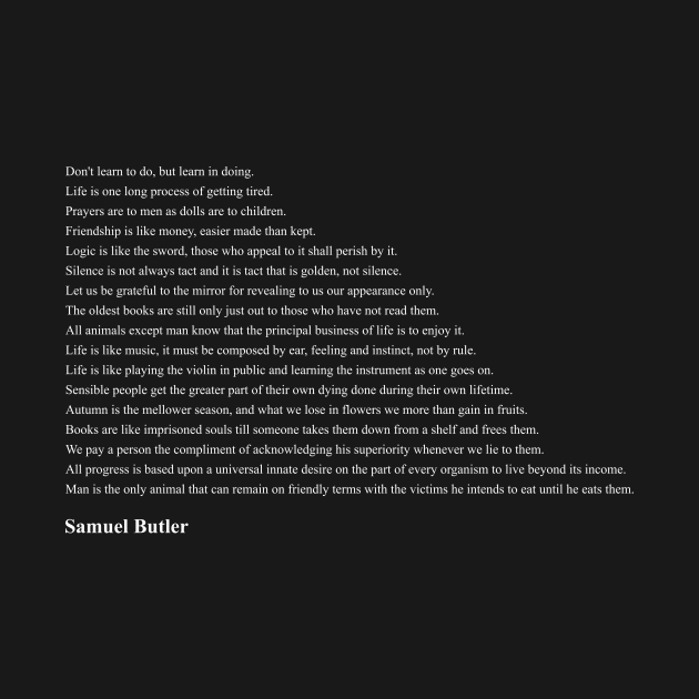 Samuel Butler Quotes by qqqueiru