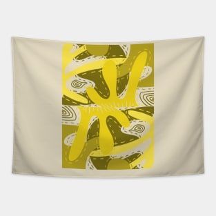 Abstraction of Banana Tapestry