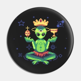 Alien God Pin