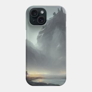 landscape nature wallpaper aestetic dreamland Phone Case