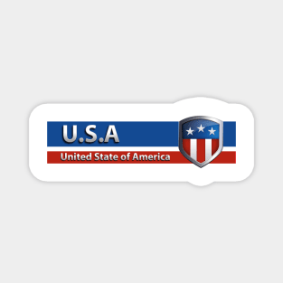 USA - United State of America Magnet