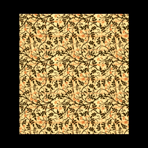 William Morris Jasmine Trellis Pattern Original by tiokvadrat