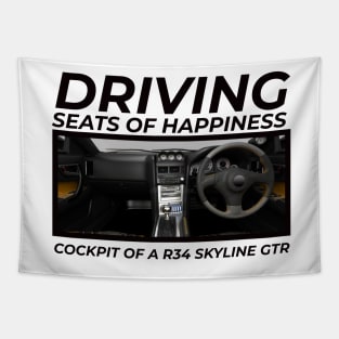 R34 Skyline GTR Interior Tapestry