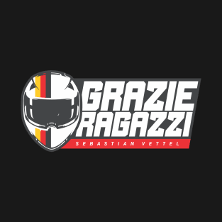 Sebastian Vettel - Grazie Ragazzi T-Shirt