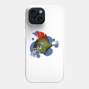 Punk rock fishing lure Phone Case